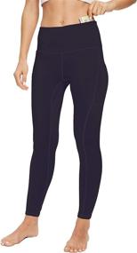 img 2 attached to OXZNO Lightweight Compression Leggings Women（Black，L） Sports & Fitness