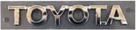 toyota genuine accessories 75444 0c010 emblem logo