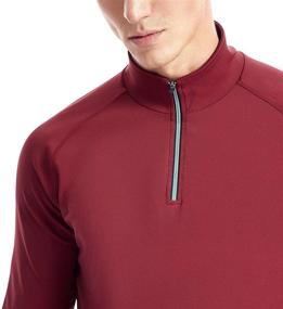 img 1 attached to 🏃 Midnight Men's Active Running Shirt: Premium Mens Pullover for Optimal Performance