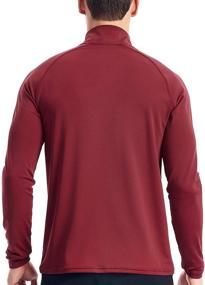 img 3 attached to 🏃 Midnight Men's Active Running Shirt: Premium Mens Pullover for Optimal Performance