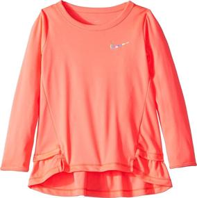 img 2 attached to Nike Девочки Dri FIT Peplum Детская одежда