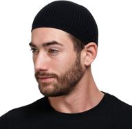 candid signature apparel checkered 100% cotton skull cap kufi beanies for men and women, ideal as skully, running cap, helmet liner logo