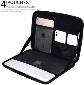 img 3 attached to 📱 SUPGEAR Laptop Sleeve Case: Waterproof & Shockproof Protection for 13-13.3 Inch Notebooks - MacBook Pro, MacBook Air, and More!