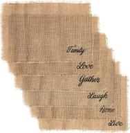 laugh gather family woven placemats логотип