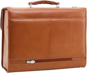 img 3 attached to Executive Laptop Briefcase Leather Brown