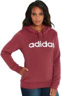 👚 stay comfortable and stylish with adidas women's essentials linear pullover hoodie logo