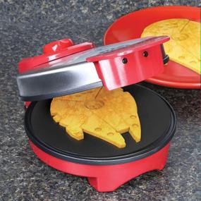 img 1 attached to 🚀 Unleash the Force in Your Kitchen with the Star Wars Millennium Falcon Waffle Maker