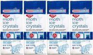 enoz moth ice crystals: effective clothes moth and carpet beetle killer, odorless formula, 16 oz (pack of 4) логотип