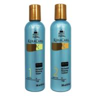 keracare dry itchy scalp shampoo and conditioner set with avlon logo