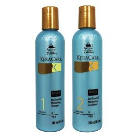 img 1 attached to KeraCare Dry Itchy Scalp Shampoo and Conditioner Set with Avlon