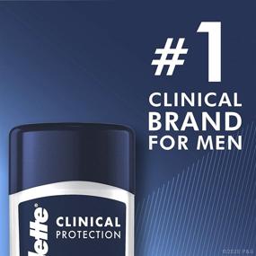 img 3 attached to Stay Fresh with Gillette Clinical Clear Gel Cool Wave Antiperspirant and Deodorant, 2.6 oz