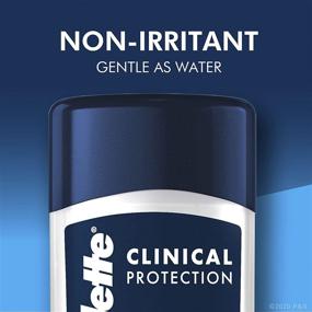 img 1 attached to Stay Fresh with Gillette Clinical Clear Gel Cool Wave Antiperspirant and Deodorant, 2.6 oz