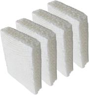 🔍 4-pack replacement humidifier wick filters by pureburg for relion wf813, relion rcm832, rcm832n, rcm-832n, duracraft dh-830, honeywell hc832, robitusin dh-832, procare pccm-832n, ac813 логотип