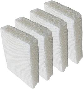 img 4 attached to 🔍 4-Pack Replacement Humidifier Wick Filters by PUREBURG for Relion WF813, Relion RCM832, RCM832N, RCM-832N, Duracraft DH-830, Honeywell HC832, Robitusin DH-832, ProCare PCCM-832N, AC813