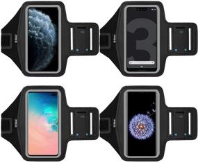 img 3 attached to 🏳️ i2 Gear Cell Phone Armband: Running Phone Holder for iPhone SE 2020, 8, 7, 6, 6S, iPhone 12 Mini, Galaxy S6, S5 | LGBT Gay Pride Rainbow - Premium Quality and Functionality