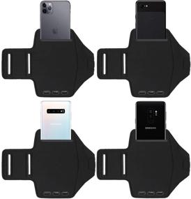 img 2 attached to 🏳️ i2 Gear Cell Phone Armband: Running Phone Holder for iPhone SE 2020, 8, 7, 6, 6S, iPhone 12 Mini, Galaxy S6, S5 | LGBT Gay Pride Rainbow - Premium Quality and Functionality