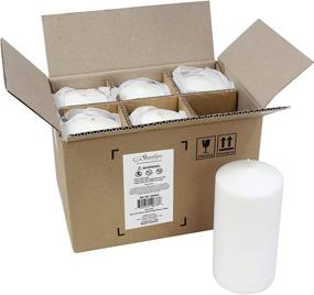 img 4 attached to 🕯️ Белые благовонии без запаха, 3x6 дюйма, упаковка из 6 штук - Stonebriar