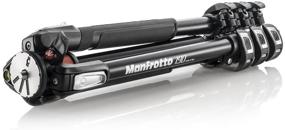 img 3 attached to Manfrotto MT190XPRO4: Premium Aluminum 4-Section Black Tripod for Enhanced Stability