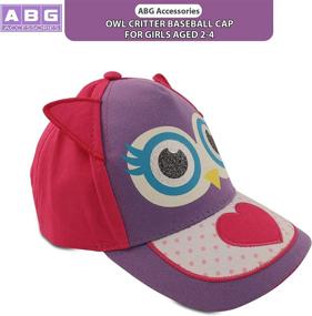 img 2 attached to Assorted Animal Critter Designs Toddler Baseball Hat - Boys and Girls Kids Cap, Ages 2-4