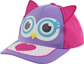 img 4 attached to Assorted Animal Critter Designs Toddler Baseball Hat - Boys and Girls Kids Cap, Ages 2-4