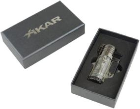 img 1 attached to 🔥 Xikar Tech Triple Flame Lighter: Enhanced Performance with Oversized Adjustment Wheel and Large Fuel Tank