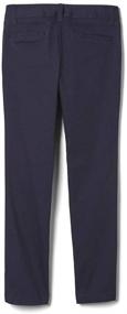 img 3 attached to 👖 French Toast Girls Stretch Straight Pants & Capris: Stylish and Comfortable Girls' Clothing
