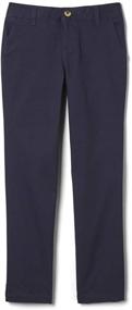 img 4 attached to 👖 French Toast Girls Stretch Straight Pants & Capris: Stylish and Comfortable Girls' Clothing