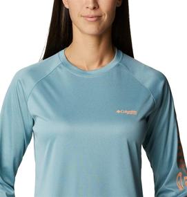 img 1 attached to Columbia Womens Standard Sleeve Heather Sports & Fitness