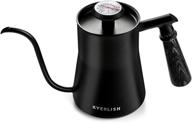 kyerlish thermometer stainless gooseneck kettle（600ml logo