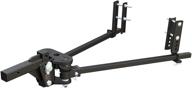 curt 17499 trutrack: light-duty weight distribution hitch with sway control, up to 8k, 2-inch shank - enhanced towing stability logo