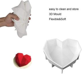 img 1 attached to Shaped Silicone Mousse Suitable Diamond