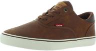 👟 levis shoes ethan perf brown men's sneakers - fashionable footwear for better optimization logo