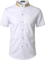 👕 zeroyaa hipster embroidery mandarin xxl: unleash your style with trendy xx large clothing logo