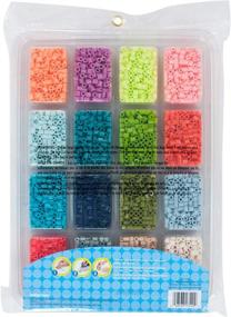img 2 attached to Perler 80 17549 Tropical Colors 4000Pcs