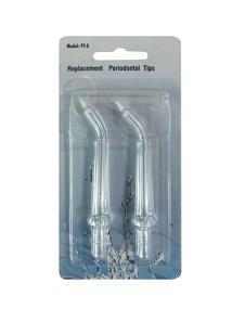 img 2 attached to H2ofloss Periodontal Tip: Ideal for 👄 All H2ofloss Oral Irrigator Models (Pack of 2)