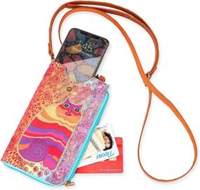 img 1 attached to Стильная и функциональная сумка через плечо для телефона Лорел Берч: незаменимая сумка и кошелек для женщин в коллекции сумок через плечо.
