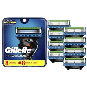 img 4 attached to Gillette Fusion5 ProGlide Refills for Men: Enhanced Packaging for Shave & Hair Removal