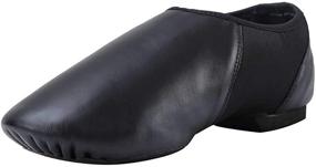 img 3 attached to 👞 ARCLIBER Leather Slip-On Jazz Shoe: Perfect Fit for Girls, Boys & Toddlers