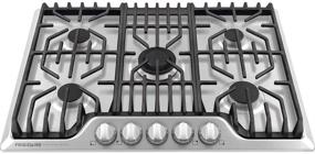 img 1 attached to FRIGIDAIRE Professional 30-Inch Gas Cooktop: Stainless Steel, 5 Burners & Propane Convertible