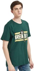 img 2 attached to Green Player Cotton Athletic T Shirt