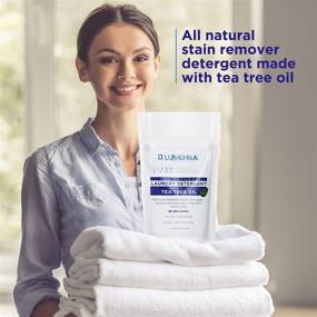 img 1 attached to 🌿 LUMEHRA All-Natural Laundry Detergent with Tea Tree Oil: Safe, Eco-Friendly Stain Remover for Families, Kids, and Babies