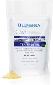img 4 attached to 🌿 LUMEHRA All-Natural Laundry Detergent with Tea Tree Oil: Safe, Eco-Friendly Stain Remover for Families, Kids, and Babies