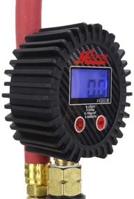 img 3 attached to Milton S-530 Compact Digital Tire Inflator: 255 PSI, Dual Head Air Chuck, Backlit Display