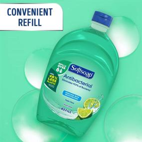 img 2 attached to 🍊 Подливной жидкое антисептическое мыло Softsoap с ароматом свежих цитрусовых | 50 унций | Набор из 6-ти бутылок | Увлажняющее мыло для ванны