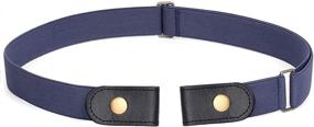 img 4 attached to 👖 Elastic Waist Women's Accessories Belt for Stretchable Comfort