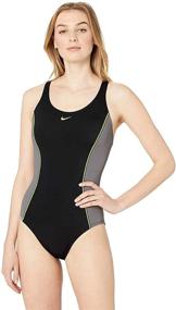 img 3 attached to 👙 Power up your swim with Nike Women's Color Powerback Swimsuit - Latest in Women's Clothing