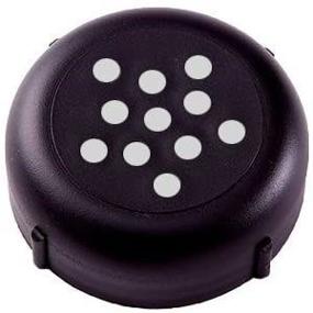 img 4 attached to 🧀 Revolutionary 6-8 OZ Plastic Cheese Shaker Lids: 1 Dozen Rust-Proof Black Covers