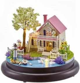 img 1 attached to 🏠 Flever Dollhouse Miniature Creative Furniture: Enhance Your Dolls' World!
