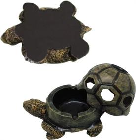 img 2 attached to Smoke in Style: SANGFOR Decorative Windproof Ashtrays for Cigarettes