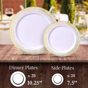 img 1 attached to DISPOSABLE DINNERWARE Пластиковая коллекция элегантов